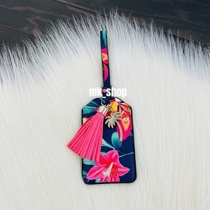 Victoria’s Secret Tropical Flower Luggage Travel Tag Charm